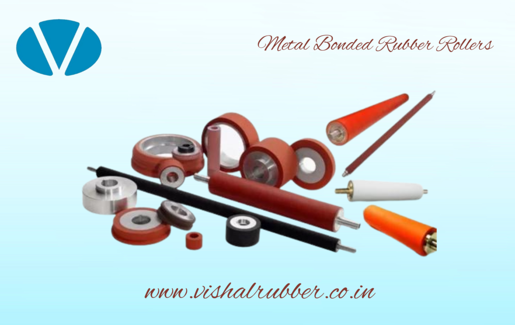 Metal Bonded Rubber Rollers in Pune