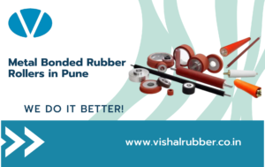 Metal Bonded Rubber Rollers in Pune